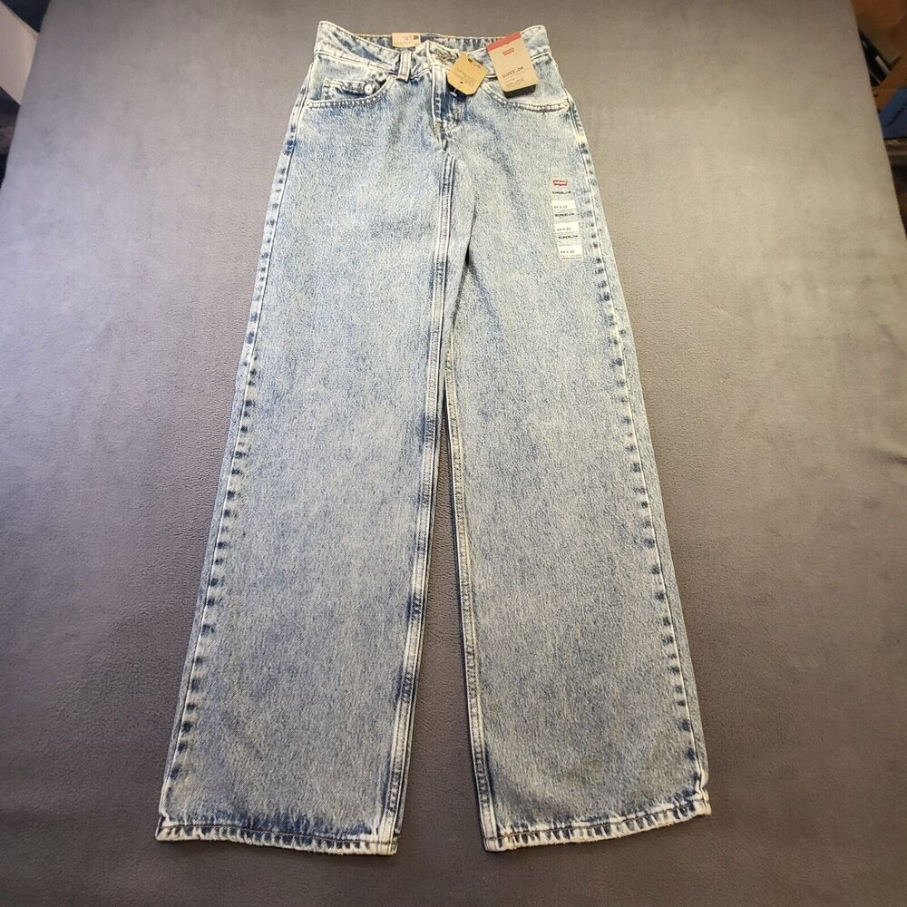Levi's Light Blue Wide Leg Flare Jeans